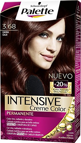 Schwarzkopf Palette Intense Coloración Permanente Tono 3.68 Caoba - 1 ud de 115 ml