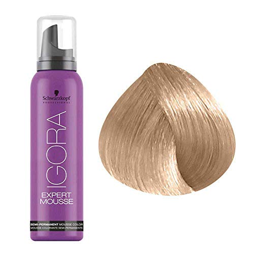 Schwarzkopf Professional Igora Expert Mousse Semi Perm, Espuma de Color 9.5-4100 ml