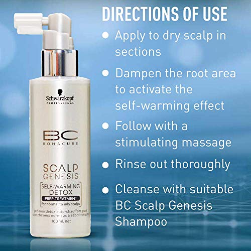 SCHZARZKPOF BONACURE SCALP GENESIS SELF-WARMING DETOX PRE-TRATAMIENTO CABELLO GRASO 100ML