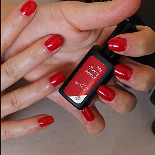 Sensationail Express Gel Esmalte de Uñas Color 245 My Cherry Amour - 10 ml