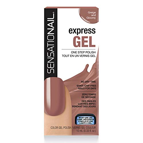 SensatioNail Express Gel Gris y Gloomy