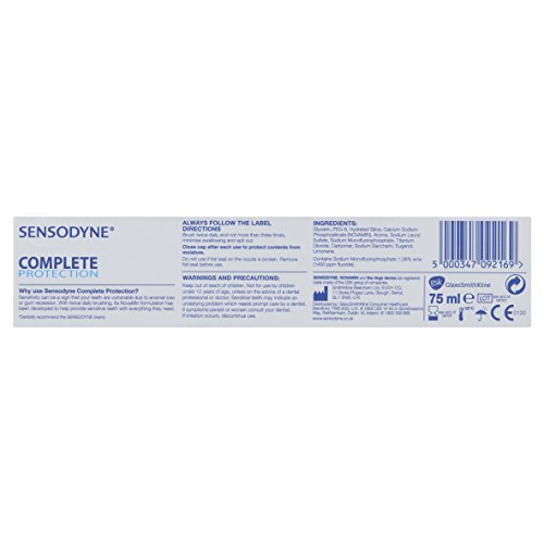 Sensodyne Protección completa Pasta de dientes, 75ml