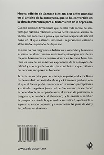 Sentirse bien: Una nueva terapia contra las depresiones (Biblioteca David D. Burns)