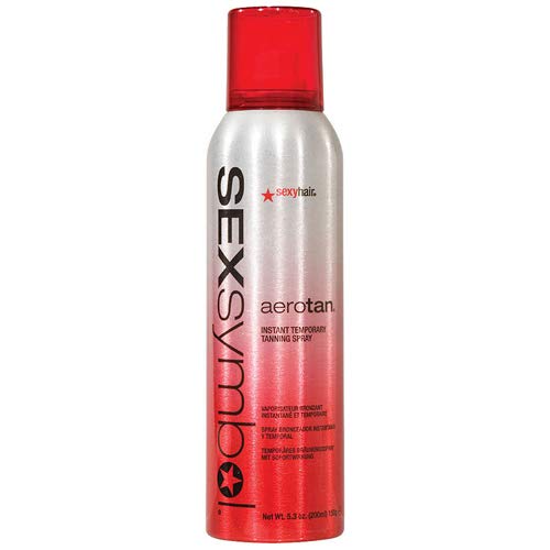 Sexy Hair Sexsymbol Aerotan Instant Temporary Tanning Spray 200 Ml 1 Unidad 1200 g