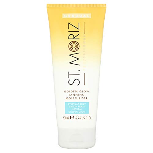 St Moriz Crema Hidratante Autobronceadora - Professional 21 G, Blanco/Dorado