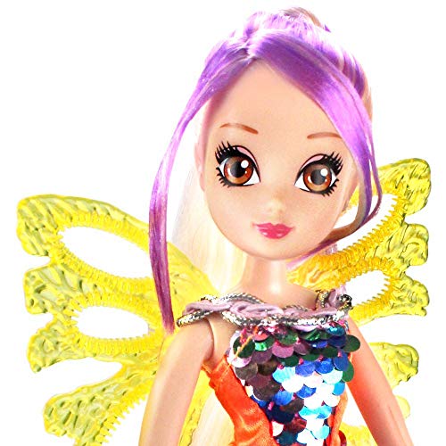 Stella | Sirenix Fairy Bubbles Muñeca | Club Winx | Burbujas de Jabón Hada 28 cm