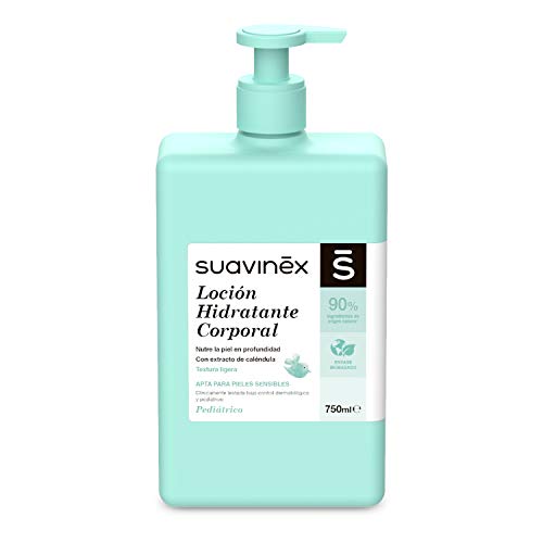 Suavinex, Pack Cosmética Suavinex Gran Formato, Gel-Champú Espumoso 750ml + Loción Hidratante 750ml + Crema Pañal 75ml + Pack Toallitas 72ud, 4 productos