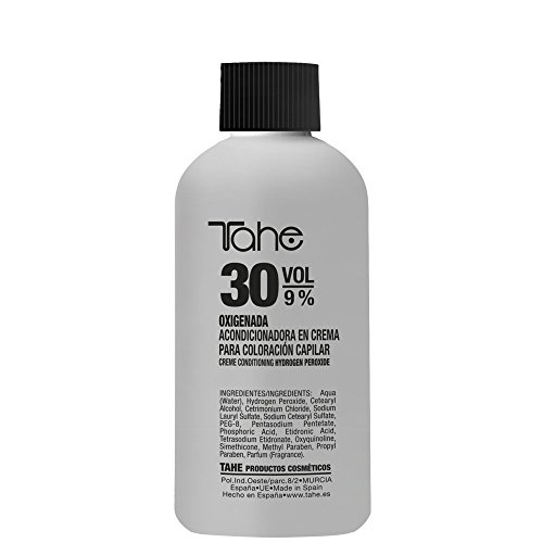 Tahe Crema Oxidante/Crema Oxigenada Activadora del Color para Coloración Capilar 30 Volúmenes, 100 ml