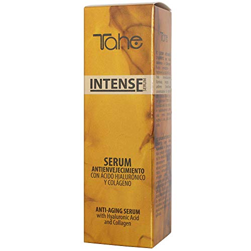 Tahe Intense Sérum Antienvejecimiento de Alta Eficacia con Ácido Hialurónico y Colágeno Efecto Iluminador, 50 ml