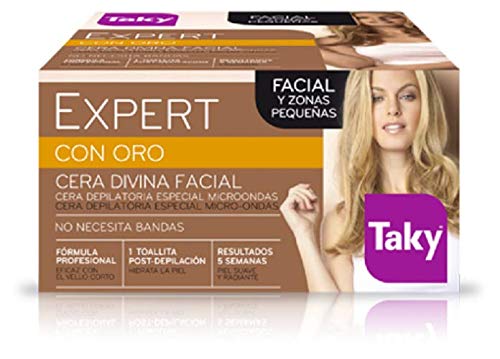 Taky Expert con Oro Cera Divina Facial Depilatoria - 100 gr