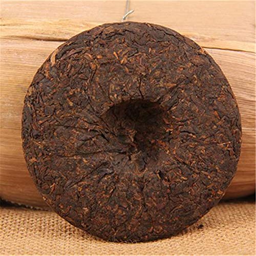 Té de puer de Yunnan 100g (0.22LB) té de pu té de Pu'er maduro viejo té de shu cha pastel de té rojo cocinado té de puerh pu erh comida saludable orgánica Té rojo Té negro Té chino