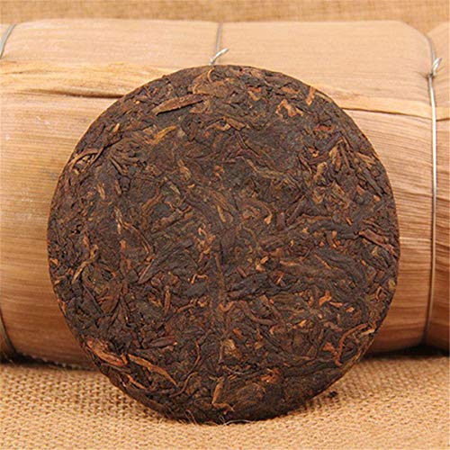 Té de puer de Yunnan 100g (0.22LB) té de pu té de Pu'er maduro viejo té de shu cha pastel de té rojo cocinado té de puerh pu erh comida saludable orgánica Té rojo Té negro Té chino