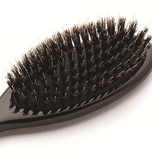 Termix - Cepillo de pelo para extensiones. Mezcla de fibras naturales de jabalí y nylon flexible que no dañan la unión o fijación. Tamaño grande. Disponible en 2 tamaños.