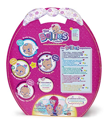 The Bellies - Pinky-Twink, muñeco Interactivo para niños y niñas de 2 a 8 años (Famosa 700014563)