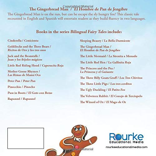 The Bilingual Fairy Tales Gingerbread Man: El Hombre de Pan de Jengibre