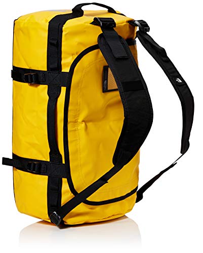 The North Face Base Camp Duffel Bolsa de Deporte, Unisex Adulto, Dorado (Summit Gold/TNF Black), XS