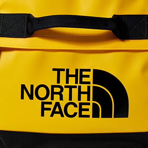 The North Face Base Camp Duffel Bolsa de Deporte, Unisex Adulto, Dorado (Summit Gold/TNF Black), XS