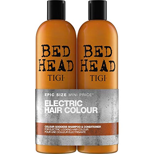 Tigi Bed Head Color Goddess Duo Pack para cabello teñido (champú 750ml y acondicionador 750ml)