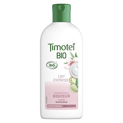 Timotei Bio - Champú para Cabello Normal con extracto de Almendra - 250 ml