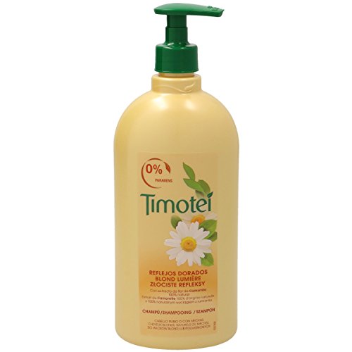 TIMOTEI champú reflejos dorados cabello rubio o con mechas bote 750 ml