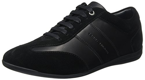 Tommy Hilfiger O2285tis 1c, Zapatillas para Hombre, Negro (Black), 41 EU