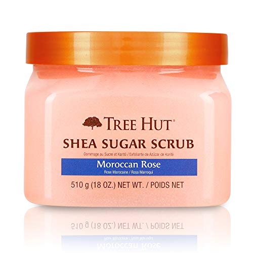 Tree Hut Exfoliante de azúcar, rosa de marruecos 570 g (700323)