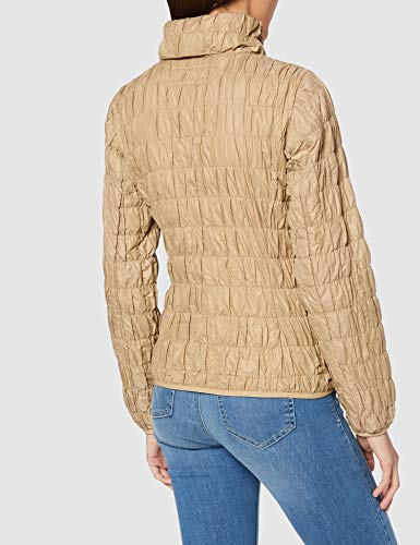 United Colors of Benetton Giubbotto Abrigo, Beige (Beige 903), 36 (Talla del Fabricante: 40) para Mujer