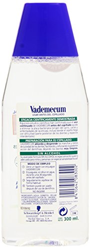 Vademecum Enjuague Bucal sin Alcohol Antiplaca Bacteriana - 300 ml