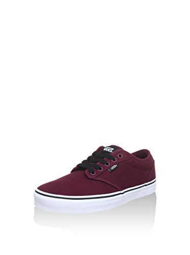 Vans Atwood Canvas, Zapatillas para Hombre, Rojo (Oxblood/White 8J3), 45 EU