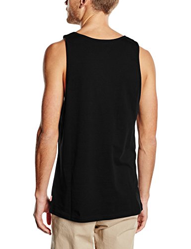 Vans VANS CLASSIC TANK - Camiseta de tirantes para hombre, multicolor (black/white), talla Small