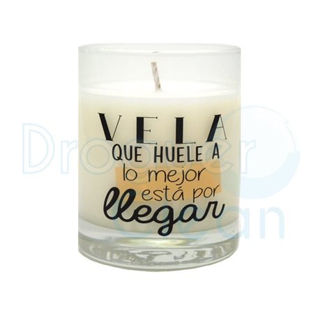 Vela Perfumada Mensaje Origuinal,Producto (Vainilla)