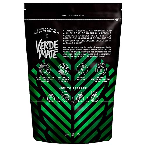 Verde Mate Green Frutos del Bosque 500g | Yerba Mate de Brasil | Yerba Mate Con Frutas | Yerba Mate Sin Gluten | Sin Humo