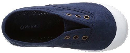 Victoria Inglesa Lona Tintada Punt, Zapatillas Unisex Niños, Azul (30 Marino), 30 EU