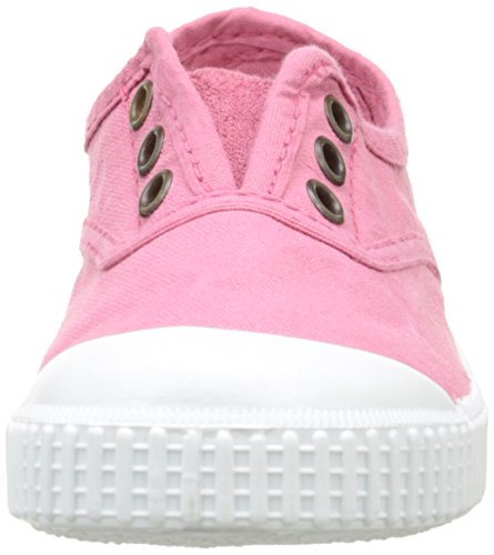 Victoria Inglesa Lona Tintada Punt. - Zapatillas Unisex Niños, Rosa (Rose (09 Frambuesa)), 33 EU