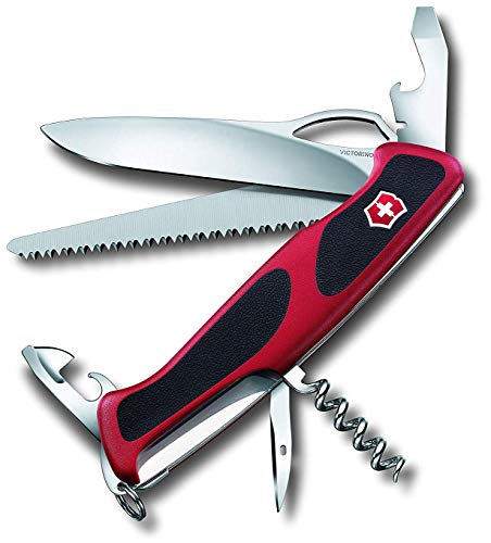 Victorinox V09563.MCB1 Navaja Grande Ranger Grip 79, R/N Blister, Rojo, L