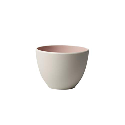 Villeroy & Boch it's my match Taza Uni, 450 ml, Porcelana Premium, 0.45 litros, Blanco/Rosa (Polvo)