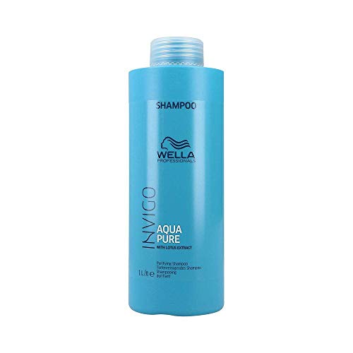 Wella INVIGO Balance Aqua Pure Shampoo Unisex No profesional Champú 1000 ml - Champues (Unisex, No profesional, Champú, 1000 ml, 1 pieza(s)) (8005610642529)