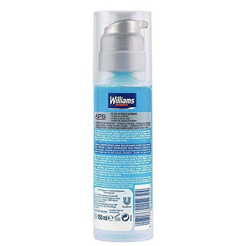 Williams Oxygen - Gel de afeitar para piel sensible, 150 ml, pack de 3