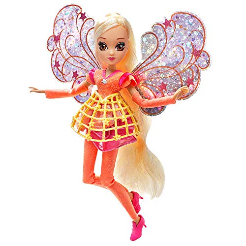 Winx Club Stella | Hada Cosmix Muñeca con Alas Holográficas Móviles