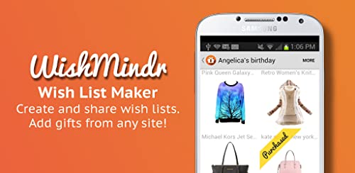 WishMindr - Wish List App