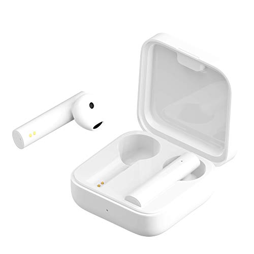 Xiaomi Mi True Wireless Earphones 2 Basic Los nuevos Auriculares Tienen una autonomía de batería más Larga, Sonido, fácil de Combinar, Color Blanco (versión Global)