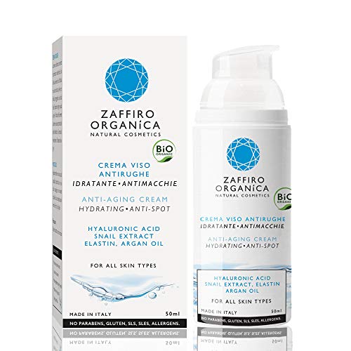 Zaffiro Organica Naturkosmetik Bio Anti-Aging Crema facial, 1 unidad (50 ml)