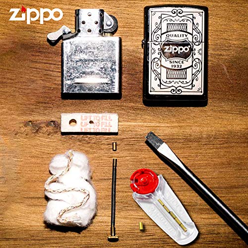 Zippo Flint Piedra para - Mechero, Black, 3.5x1x5.5 cm