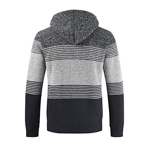 ZODOF Sudadera con Capucha Hombres de Manga Larga Capucha De Tendencia Hoodie Tops Chaqueta Abrigo Ropa