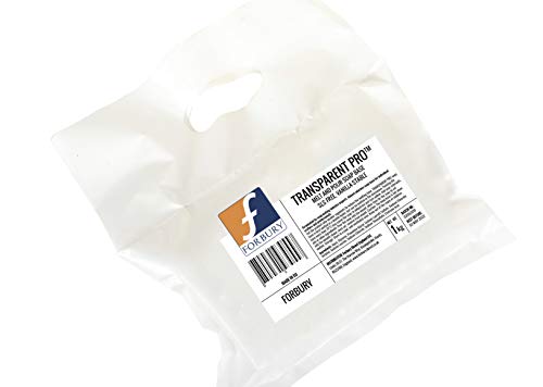 1kg Forbury Base Jabón de glicerina transparente sin SLS, Soap Base Transparent