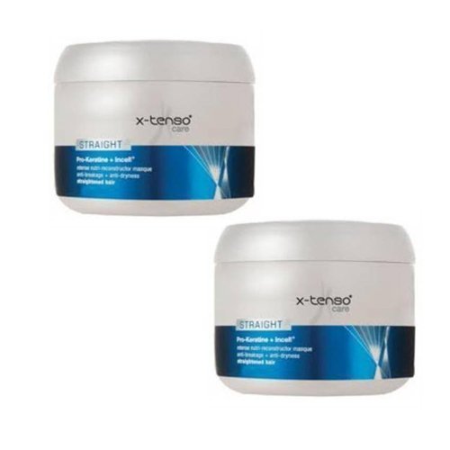 2 LOT X L 'Oreal Professionnel x-tenso atención recto Masque (200 ml x 2)