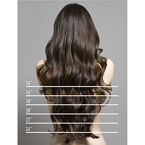 24"(60cm) Coleta Postiza de Pelo Sintético Rizado con Clips Extensiones de Cabello Invisible y Natural Ponytail Hair Extension (100g,Gris Plateado)