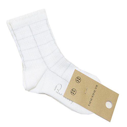 5363F calzini BURBERRY CHECK COTONE calze accessori bimba socks kids [21-22]