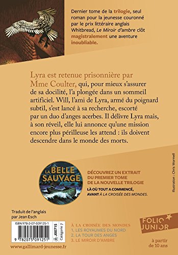 À la croisée des mondes, III : Le Miroir d'ambre (Folio Junior)