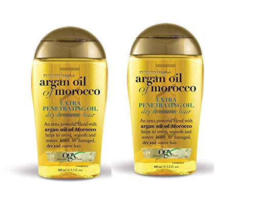 Aceite de argán marroquí Organix Extra Strength 3. 3 oz (Paquete de 2)